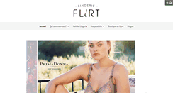 Desktop Screenshot of lingerieflirt.com